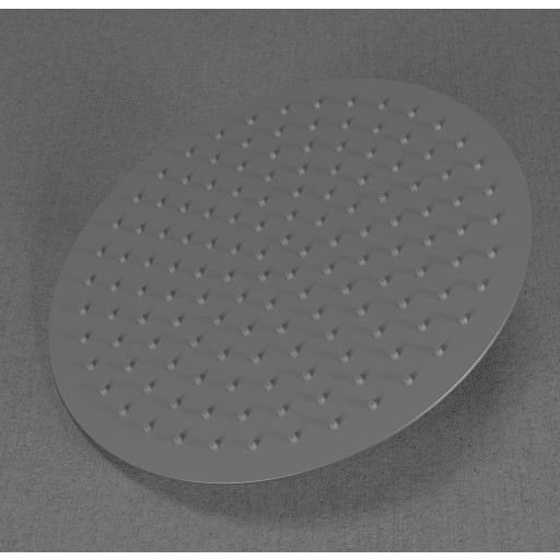 Scandtap Harmonized hovedbruser, Ø30 cm, mat grå