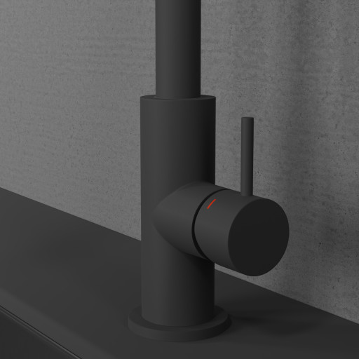 Scandtap greb, 50 mm, mat antracit