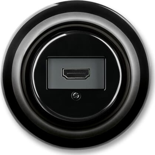 ABB Decento HDMI udtag, sort