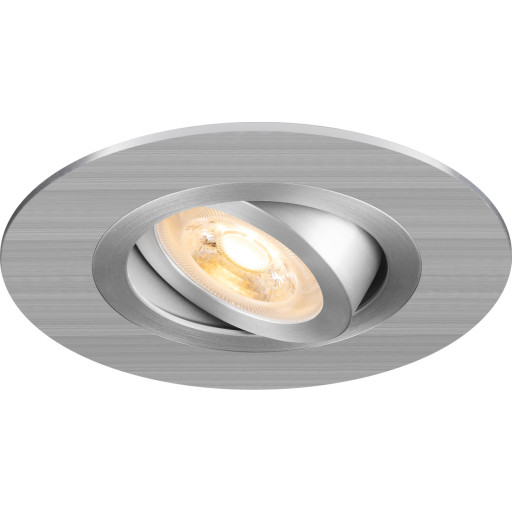 NYHET TRIA 75 XL Downlight alu GU10 max 10W rund IP20