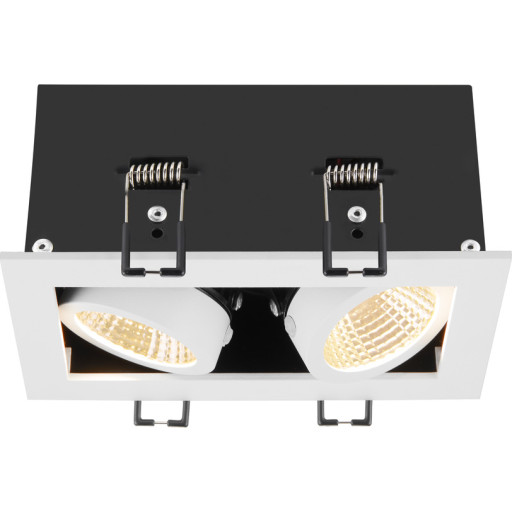 KADUX Downlight vit 14W 1550lm 3000K CRI90 38° IP20