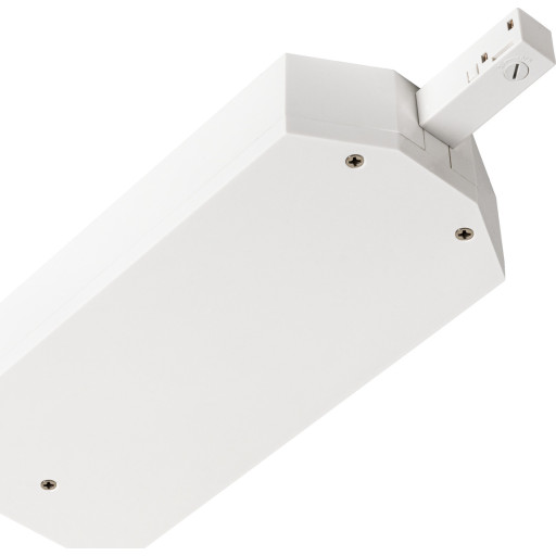 SLV 48V Track transformator med venstre endestrømforsyning, hvid