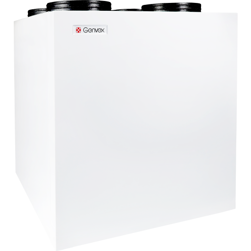 Genvex ECO 360R ventilationsanlæg med varmegenvinding, liggende, Ø160 mm