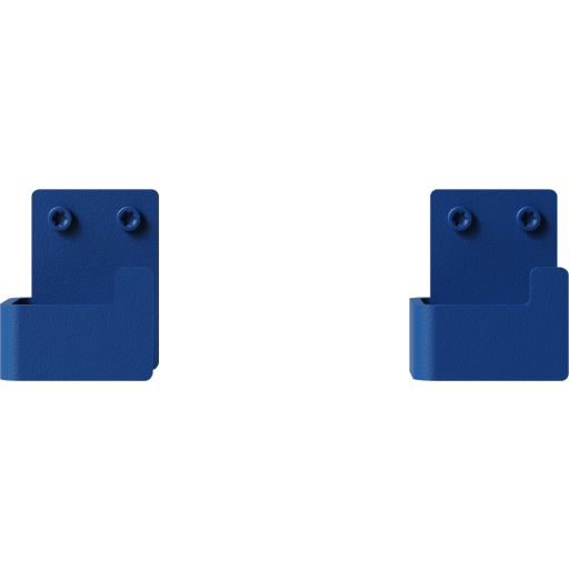 Nichba håndklædekrog, 2 stk, blå