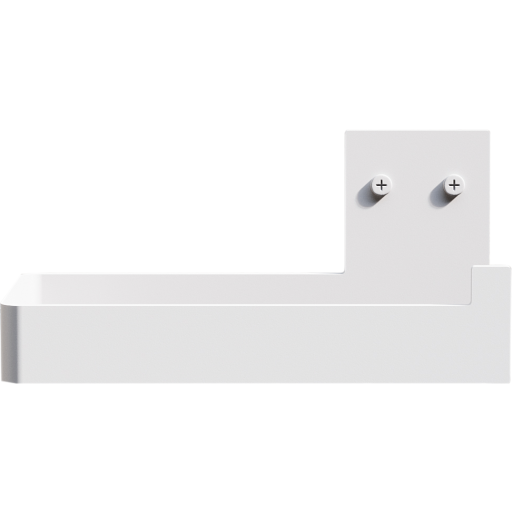 Nichba toiletrulleholder hvid pulverlakeret