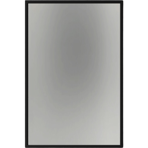 Nichba Mirror Large spejl, 75x50 cm, sort
