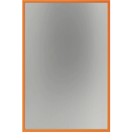 Nichba Mirror Large spejl, 75x50 cm, orange