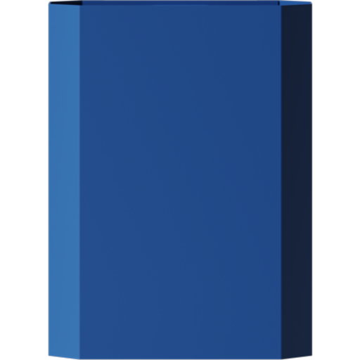 Nichba Paper Bin toiletspand, 12 liter, blå