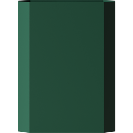 Nichba Paper Bin toiletspand, 12 liter, grøn