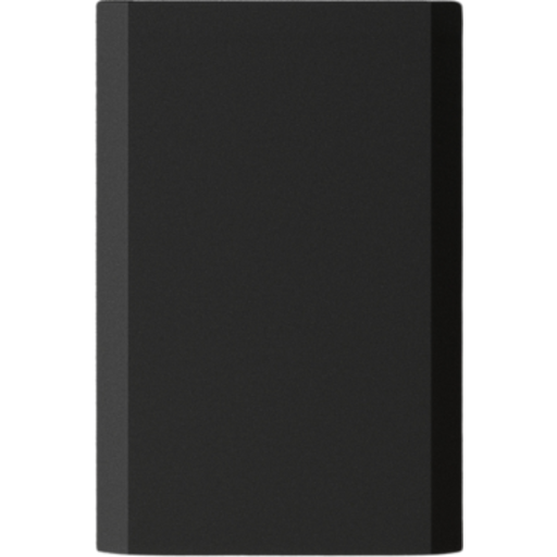 Nichba papirspand 48 liter sort pulverlakeret