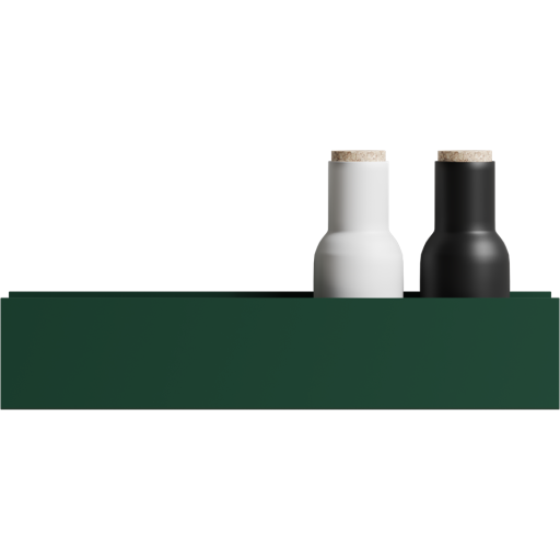 Nichba Shelf U40 hylde, 40x8 cm, grøn