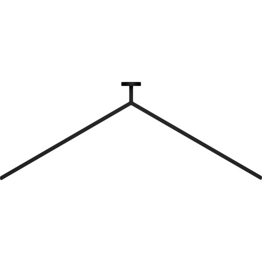 Nichba Maghang hängare, 3 st, svart