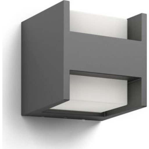 Philips myGarden Arbour udendørs væglampe, grå billede