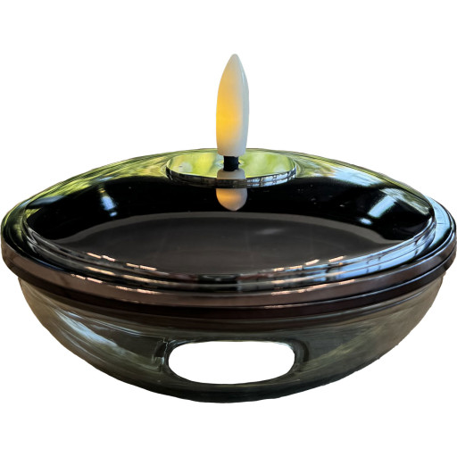 Sirius - Lia Genopladelig Sort Nikkel, H5xØ10cm