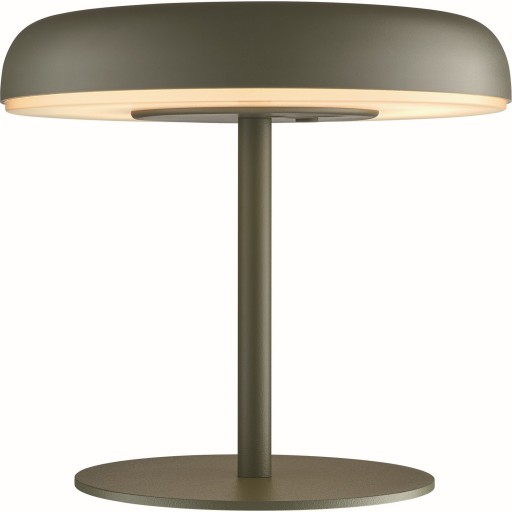 Nordlux Elmer genopladelig & solcelle bordlampe, grøn