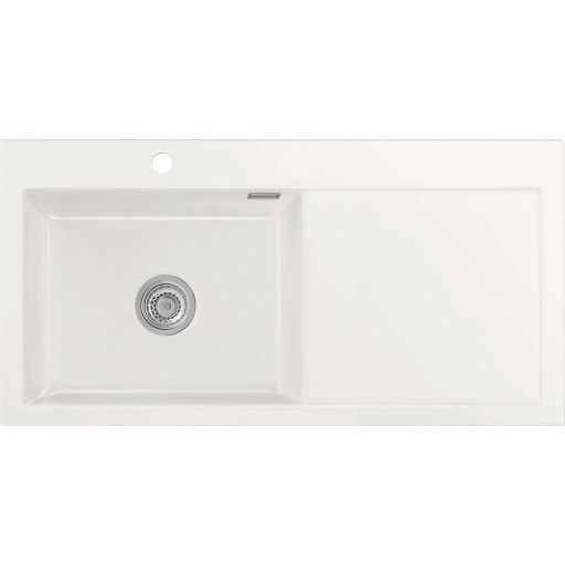 Lavabo Mera 100 SL diskbänk, 100x51 cm, vit