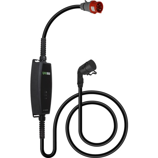 Mobil lader 11kW, 5P, 6-16A, 400V, 5 meter kabel, IP67