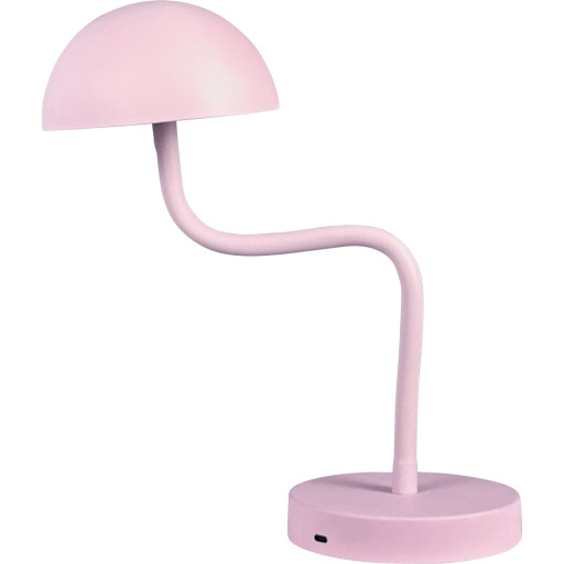 Dyberg Larsen Fonzy uppladdningsbar bordslampa, rosa