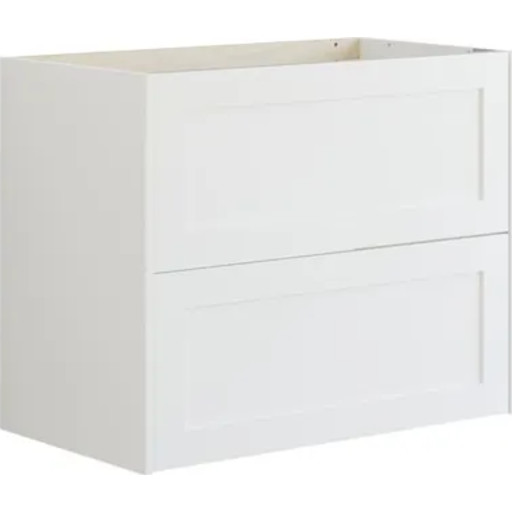 Dansani Luna underskab, 80x44 cm, mat hvid