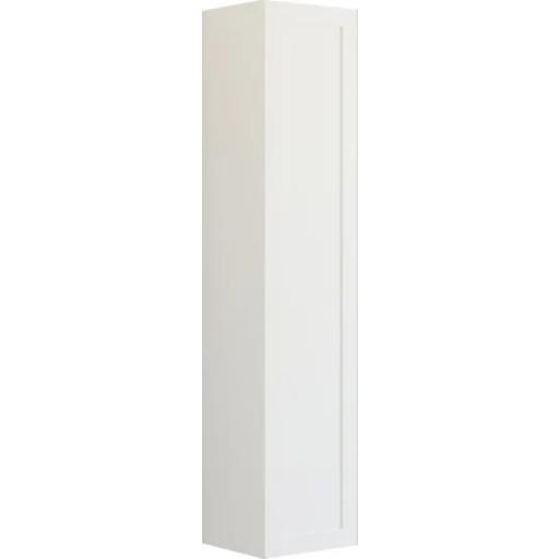 Dansani Luna højskab, 40x176 cm, venstre, mat hvid