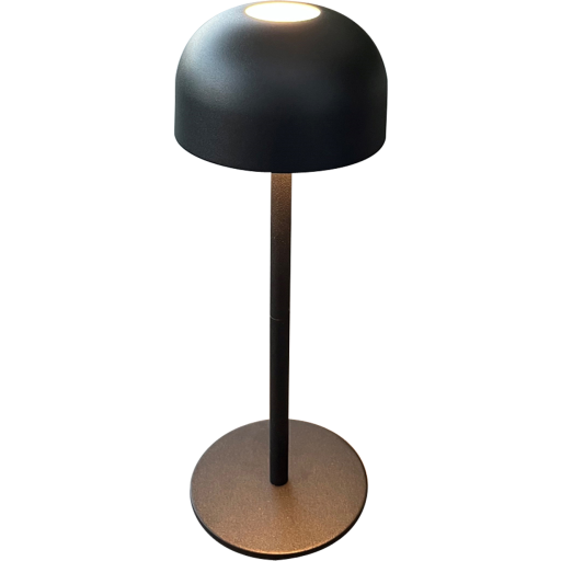 Shine Genopladelig Bordlampe Sort Fra Veli Line