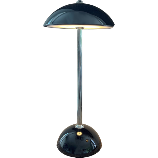Suave Genopladelig Bordlampe Sort Fra Veli Line