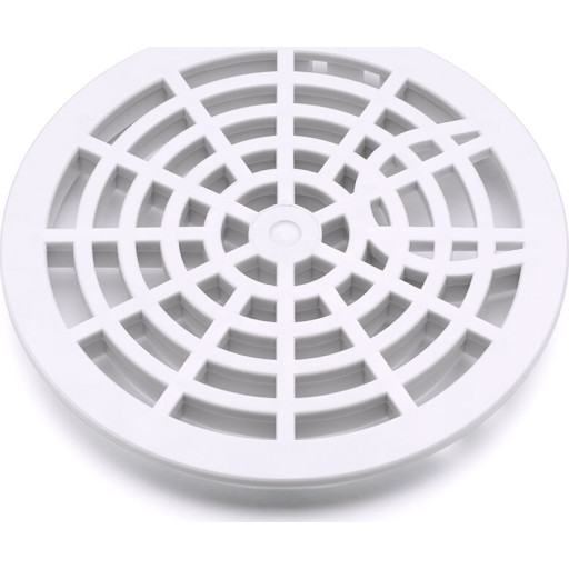 Rund Rist Hvid 152 MM - Abs T/153630-32 U/sk.Hul