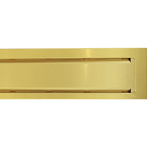 PURUS Line ramme og rist 800mm. Steel Messing, PVD behandlet. Rustfrit stål