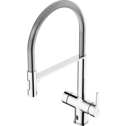 Gustavsberg Estetic köksblandare, utdragbar pip, krom