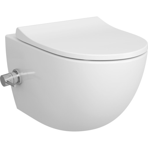 Vitra Sento duschtoalett, utan spolkant, antibakteriell, vit