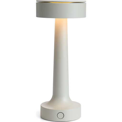 Antidark Buddy genopladelig bordlampe, grå billede