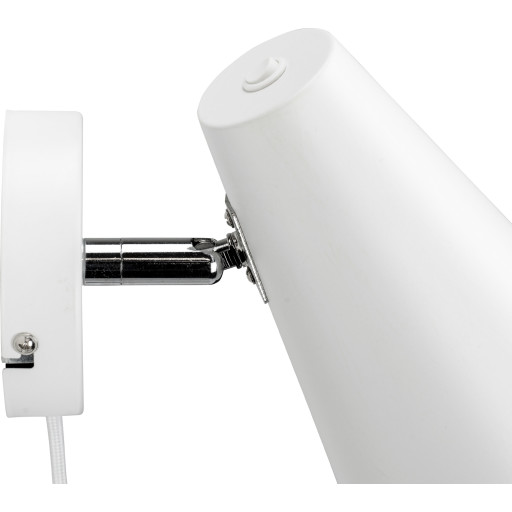 Dyberg Larsen Cale vägglampa, vit