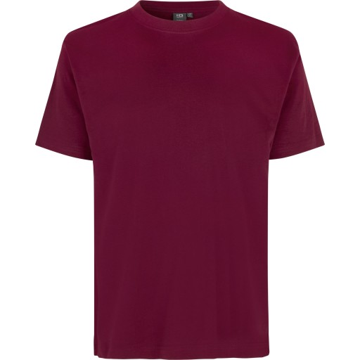 ID T-Time t-shirt, bordeaux, str. S billede