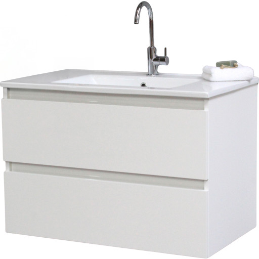 Sanibell Online møbelpakke, usamlet, 81x46,5 cm, hvid højglans billede