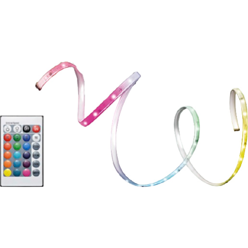 Ledvance Flex LED strip med fjernbetjening, hvidt + farvet lys, 3 meter