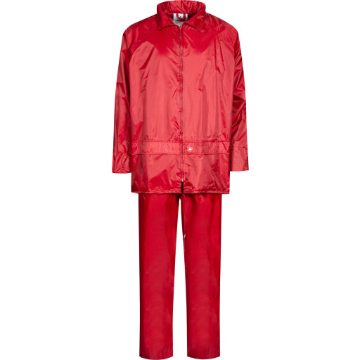 Lyngsøe Nylon regnsæt, rød, str. 5XL billede
