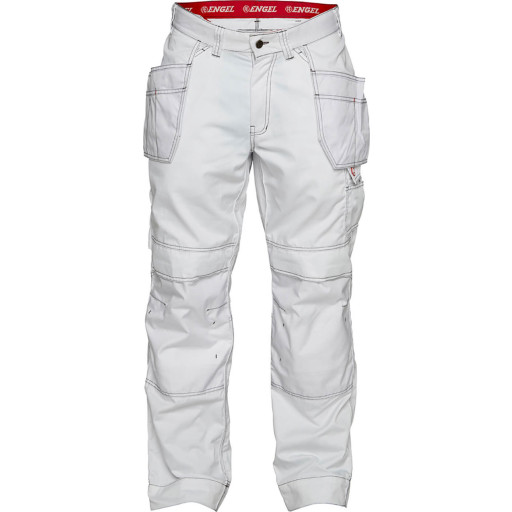 FE Engel Combat håndværkerbukser, hvid, str. 72