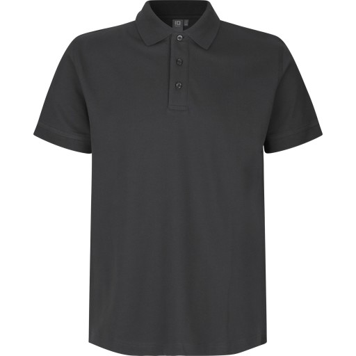 ID Stretch poloshirt, koksgrå, str. S billede