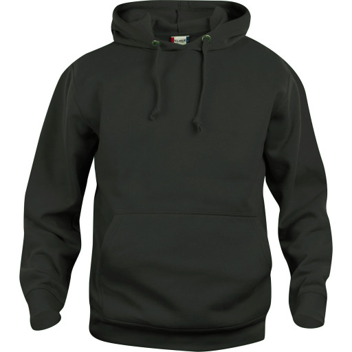 Clique Basic hoodie, sort, str. XS billede