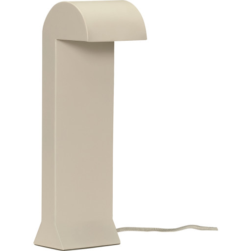 Hübsch Soothe bordslampa, grå
