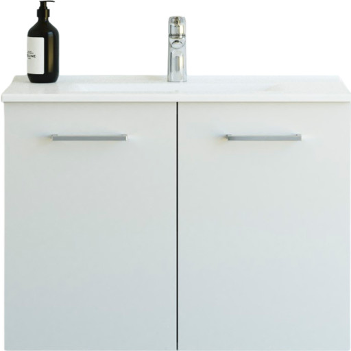 Dansani 81 cm sæt Mido 2 låger, Amber Mini vask, hvid mat