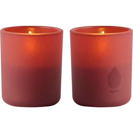 4 stk Uyuni LED stearinlys, rød