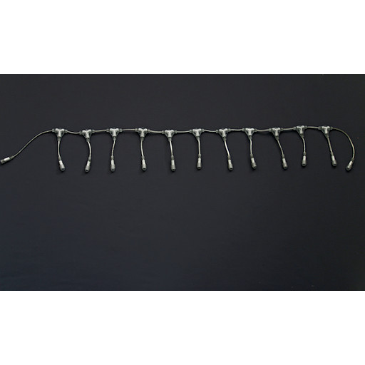 MK Quickfix T-fordeler, 6 udgange, 36V, transparent