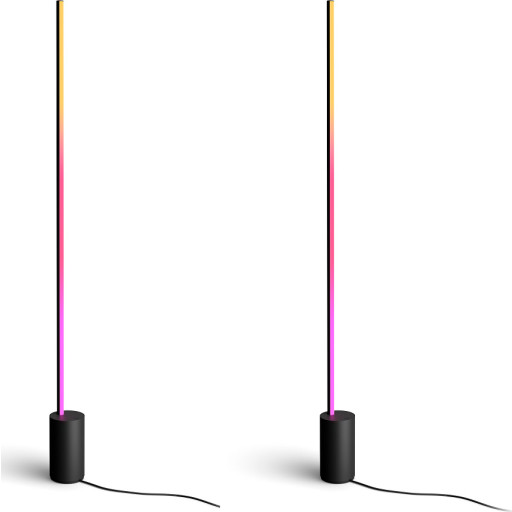 Philips Hue Signe Gradient golvlampa, svart, 2 st