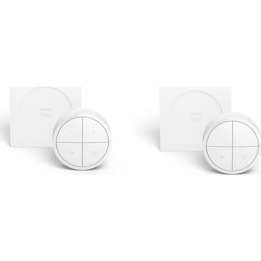 Philips Hue Tap Dial veggbryter, hvit, 2-pak