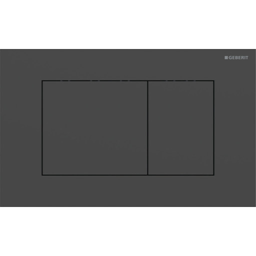 Geberit Sigma 40 Square betjeningsplade, mat sort
