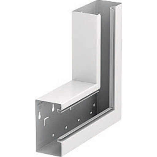 Fladvinkel stigende asymmetrisk 70x130mm