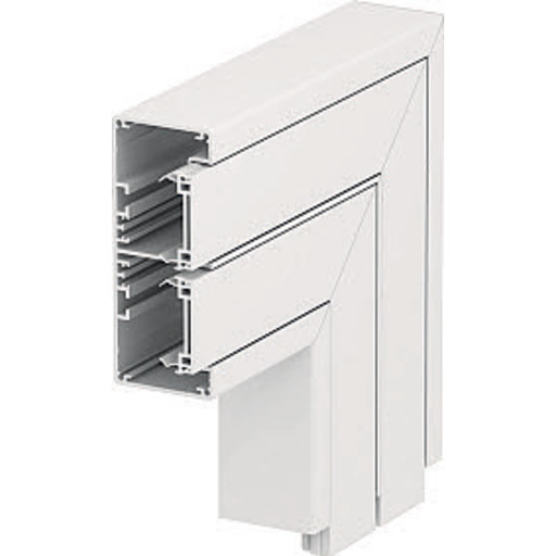 Fladvinkel Alu stift design 200x200x130