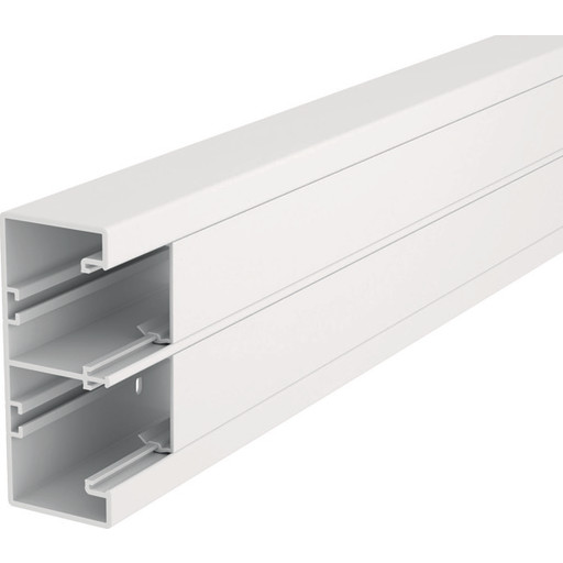 2 meter Installationskanal Rapid 45-2 med 2 spor 53x130x2000