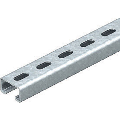 Profilskinne Perforeret, slidsbredde 22mm 900x50x30